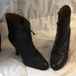 Sofft  black leather boots  size 9.5. New